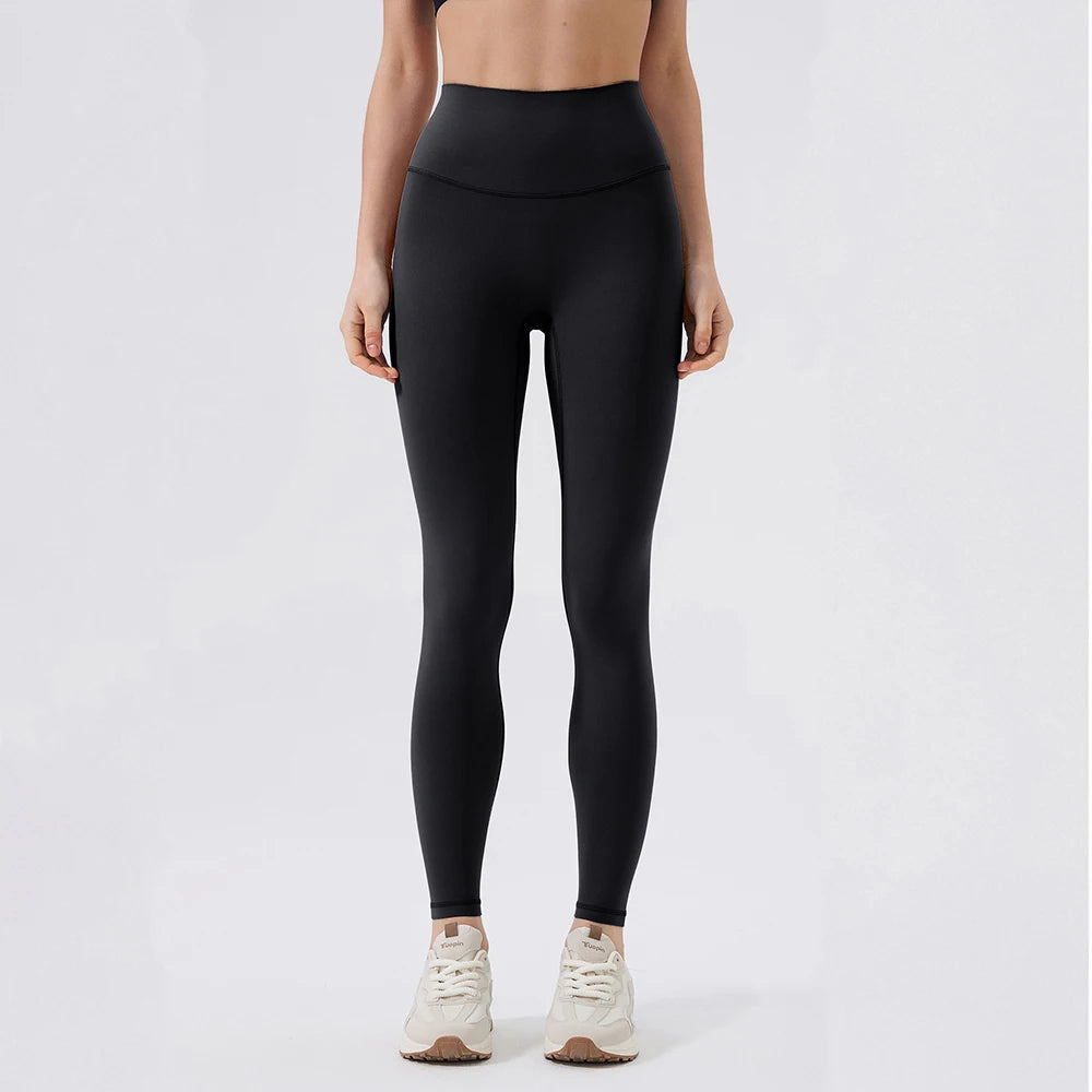Women's High Waist Yoga Leggings – Cropped with Back Pocket
