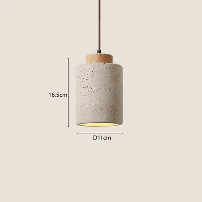 Wabi-Sabi Stone Pendant Light – Japanese Modern Chandelier