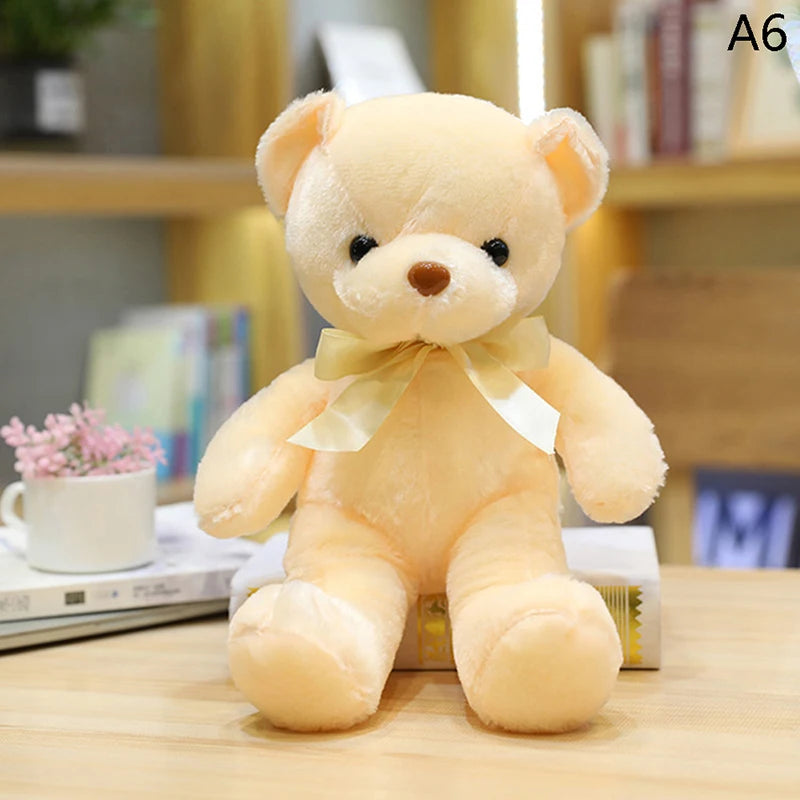 Stuffed Teddy Bear Plush Toy 30cm – Soft Colorful Bear Doll