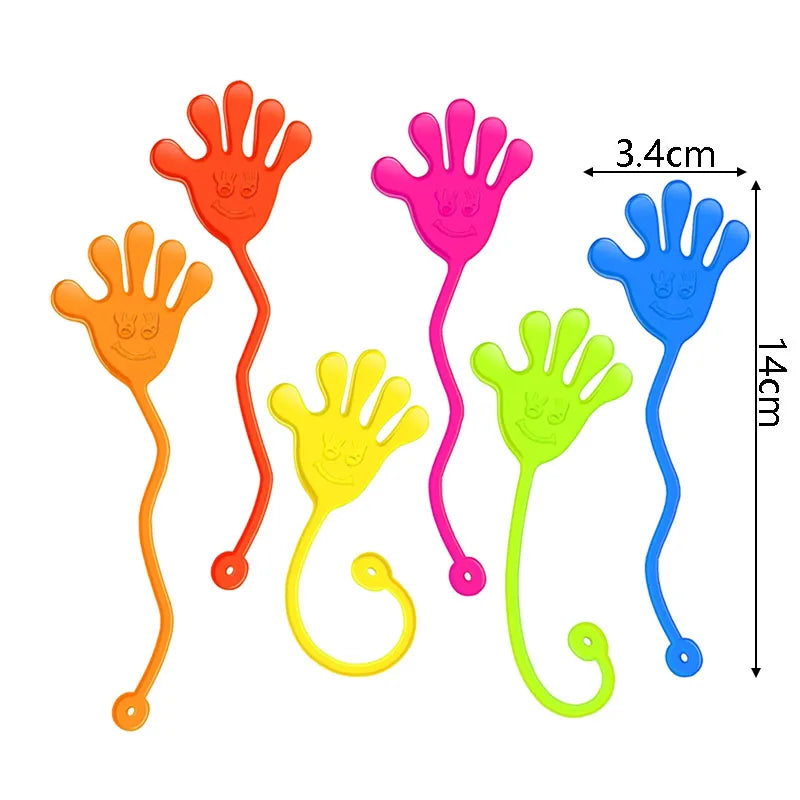 Sticky Hands Stretchy Toy Party Favors – Pack of 10–30