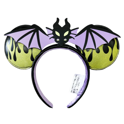 Disney Mickey Minnie Ears Headband – Sequin Bow Costume Cosplay