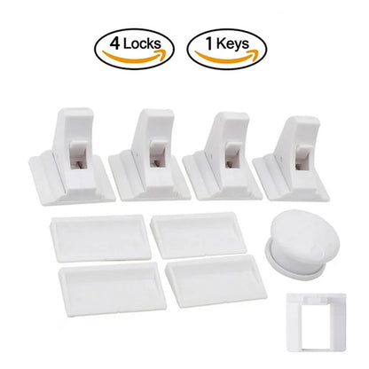Magnetic Baby Safety Locks for Cabinets & Drawers