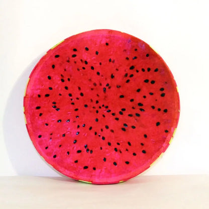 Round Fruit Print Chair Cushion – Fun Seat Pad