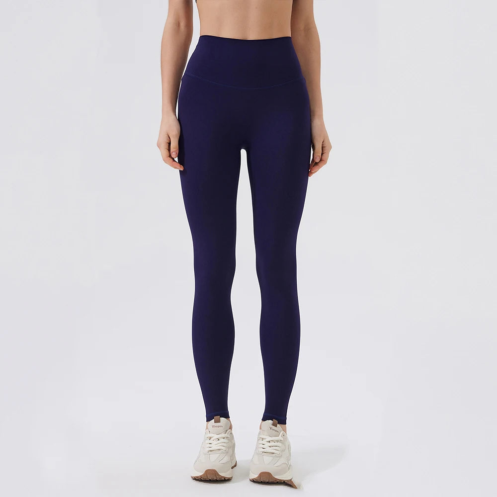 Women's High Waist Yoga Leggings – Cropped with Back Pocket