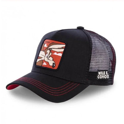 Cartoon Anime Trucker Cap – Unisex Adjustable Baseball Hat
