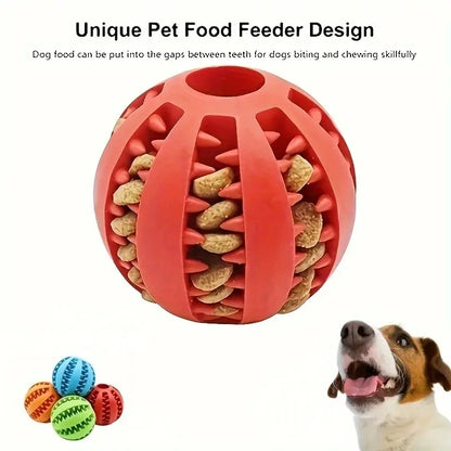 Dog Chew Toy Treat Feeder & Teeth Cleaning Ball