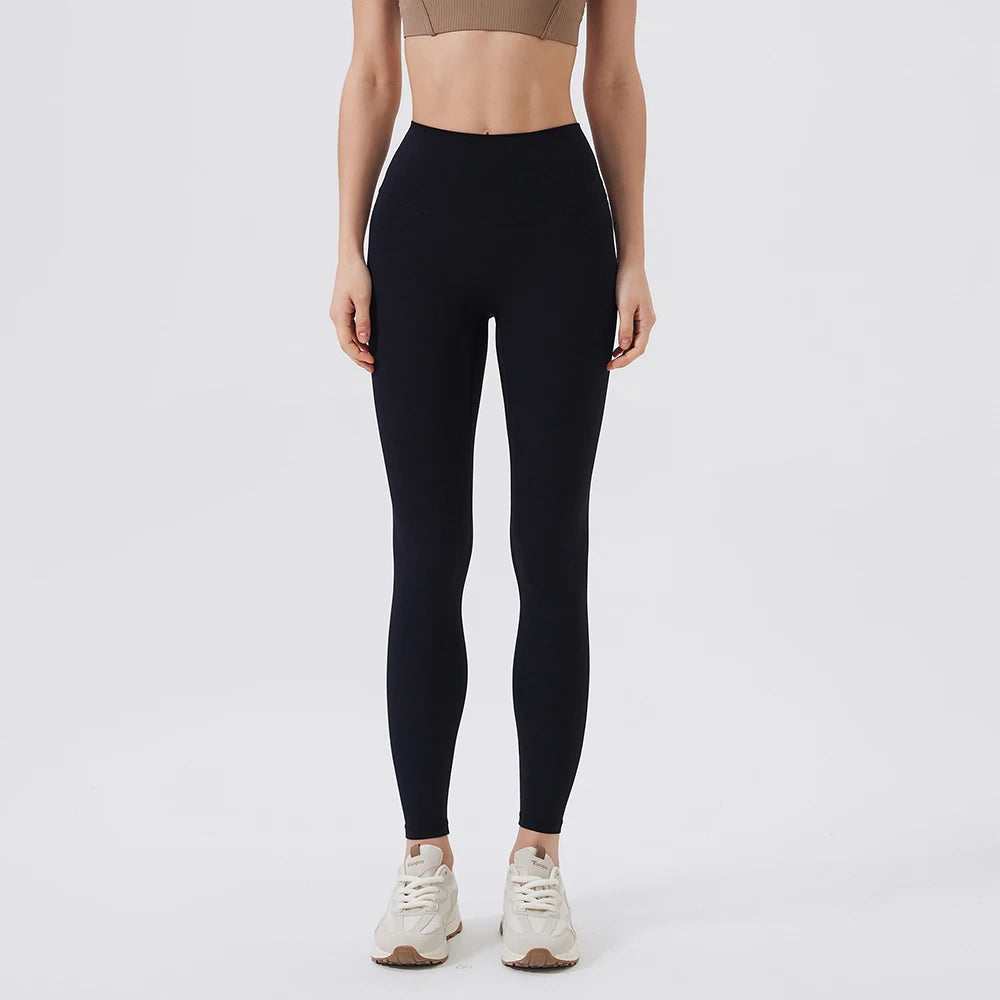 Women's High Waist Yoga Leggings – Cropped with Back Pocket