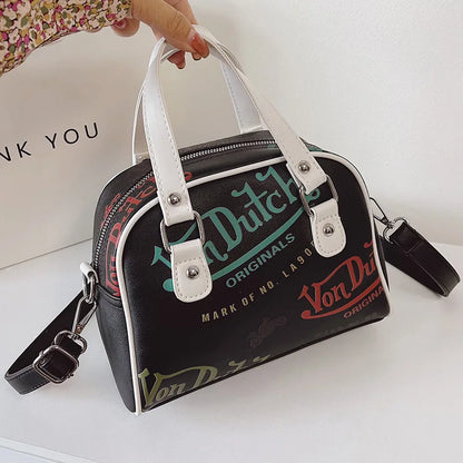 Women's Large Capacity Retro Crossbody Shoulder Bag