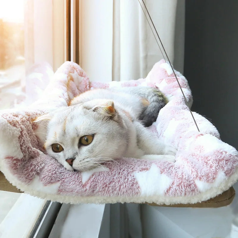 Cat Window Hammock Hanging Bed – Sunny Seat with 20kg Capacity