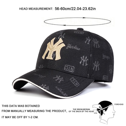 MY Embroidered Baseball Cap – Unisex Adjustable Hat