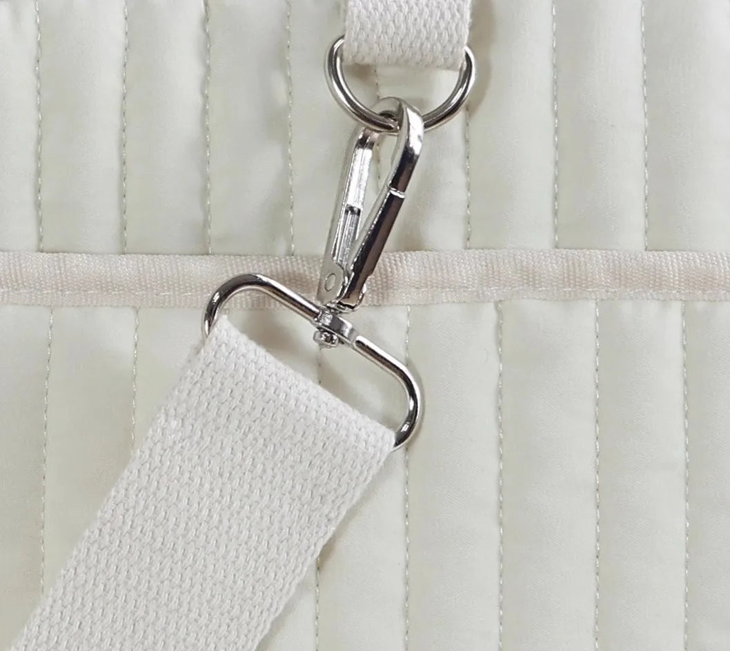 Large Capacity Diaper Bag – Quilted Cotton Mommy Tote