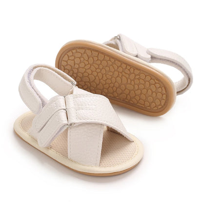Baby Non-Slip Sandals – Soft Sole First Walker Crib Shoes