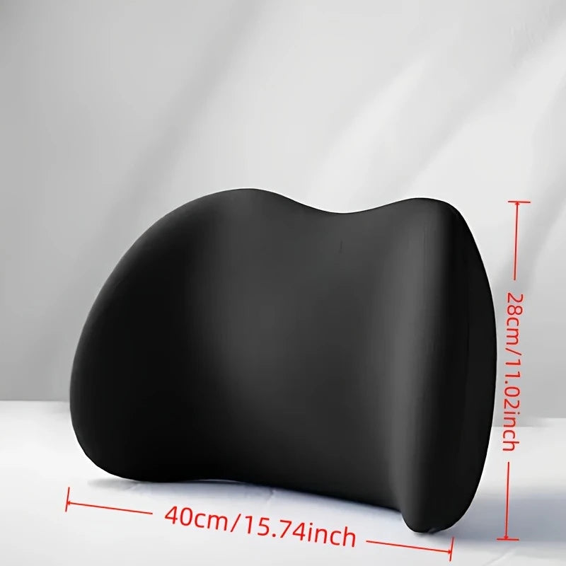 Lumbar Support Pillow – Soft Washable Cushion for Office, Bed & Chair