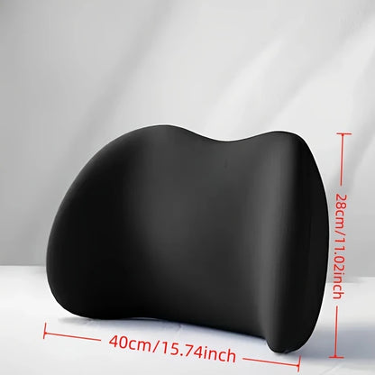 Lumbar Support Pillow – Soft Washable Cushion for Office, Bed & Chair