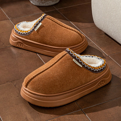 Fuzzy Fur Winter Slippers – Warm Plush Indoor & Outdoor Boots