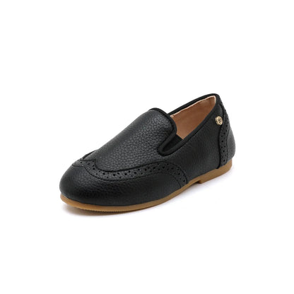 Girls T-Strap Mary Jane Flats – Kids PU Leather Dress Shoes