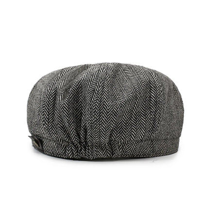Newsboy Cap – Unisex Retro Cotton Beret for Travel & Casual Wear
