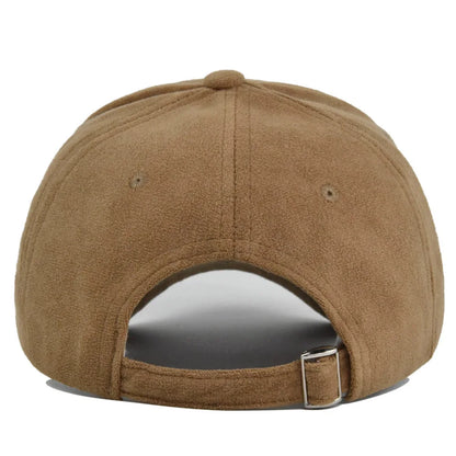 Solid Color Baseball Cap – Unisex Retro Adjustable Hat