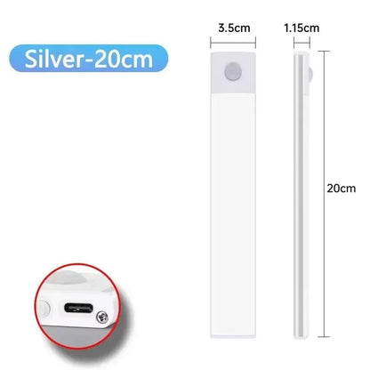 LED Motion Sensor Under Cabinet Light – 3-in-1 Wireless Bar