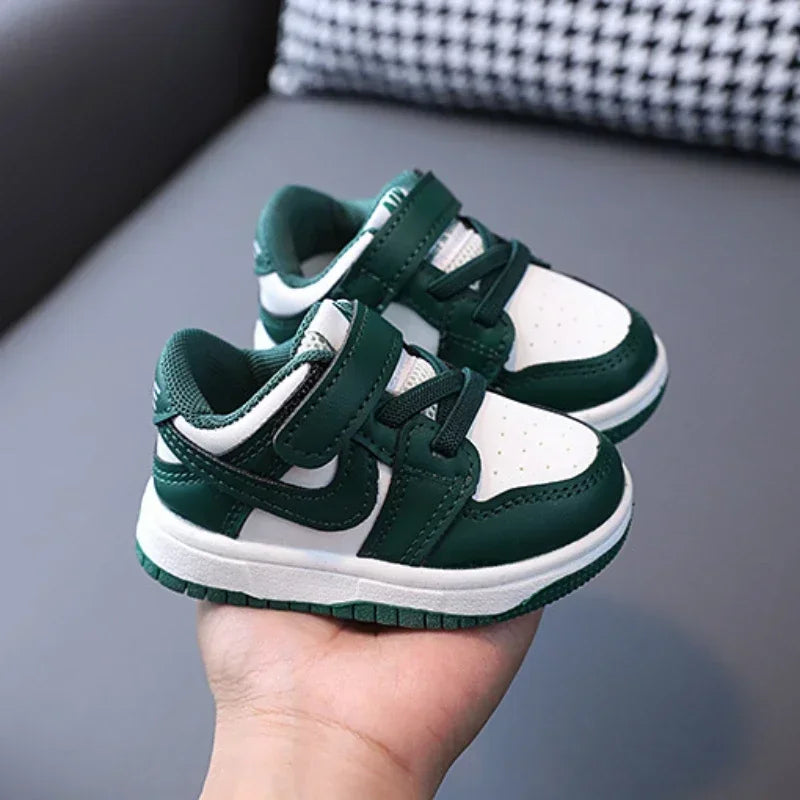 Kids Non-Slip Casual Sneakers – Breathable Outdoor Board Shoes for Toddlers & Boys