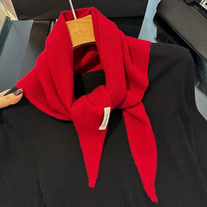 100% Wool Winter Scarf for Women – Warm Cashmere Shawl Wrap Pashmina