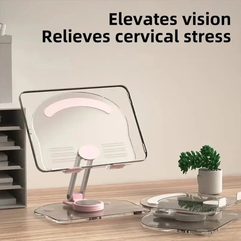360° Rotating Adjustable Acrylic Tablet and Phone Stand