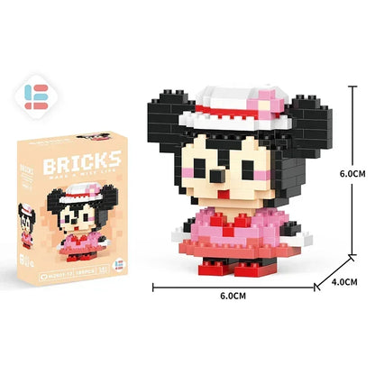 Mini Building Blocks Cartoon Character Figure – Tsum Tsum Style