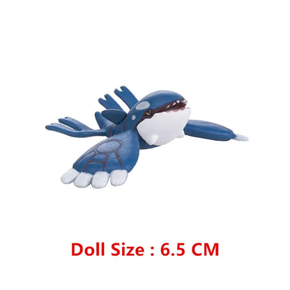 Pokémon Gengar Pikachu Eevee Greninja Mewtwo Action Figure Collection