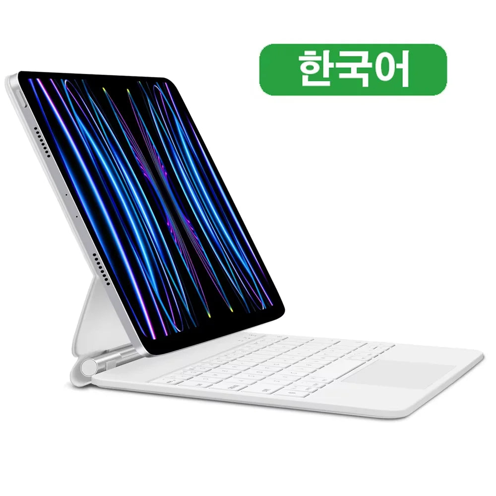 Magic Keyboard Case for iPad Pro 11 / 12.9 / 13, Air 4 5 6, 10th Gen – Wireless Bluetooth Cover