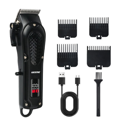 Hair Clipper & Beard Trimmer Kit Rechargeable T9 Vintage