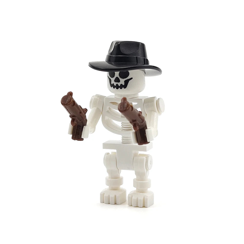 Halloween Skeleton Army Building Blocks Minifigures – Skeleton Horse MOC Figures