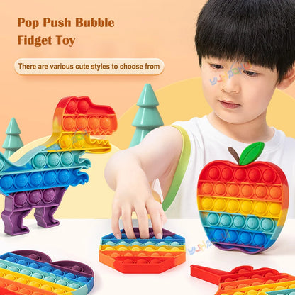 Pop It Fidget Toy – Bubble Sensory Stress Relief for Kids & Adults