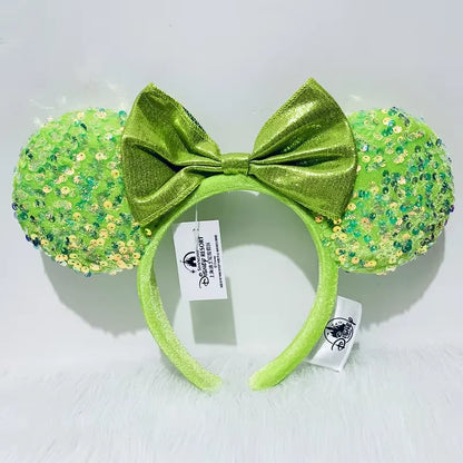 Disney Minnie Mouse Ears Headband – Plush Bow for Adults & Kids