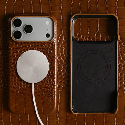Real Leather iPhone Case