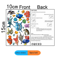 Tattoo Sticker 6pcs