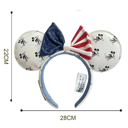 Mickey Mouse Ear Headband – Bow Costume Cosplay Party Accessory