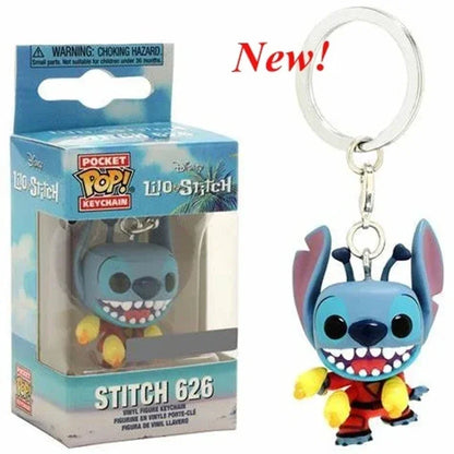 Disney Pocket Pop Keychain – Stitch Mickey Minnie & More