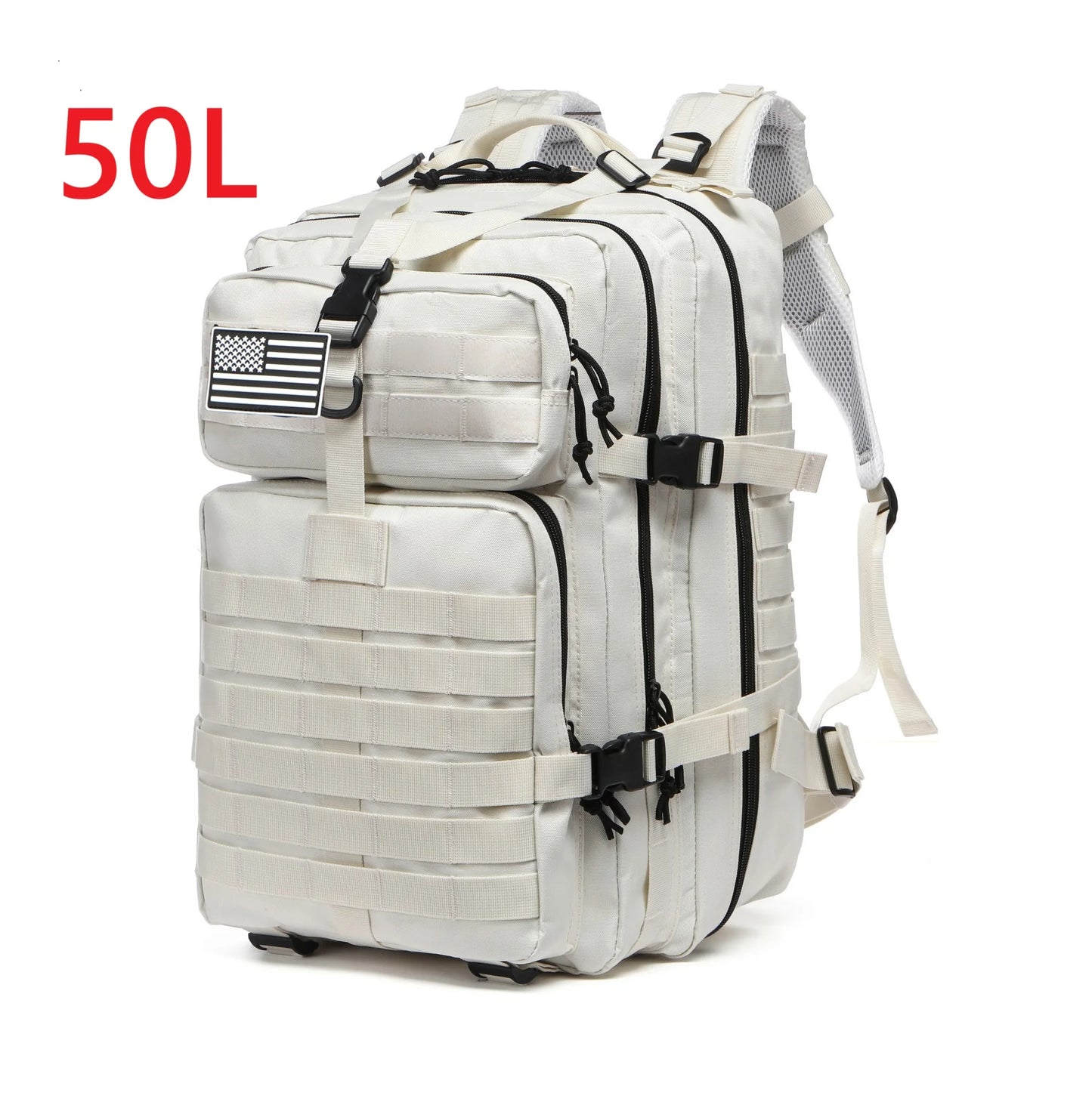 50L Tactical Backpack – 1000D Nylon Waterproof Military Rucksack for Hiking, Hunting & Outdoor