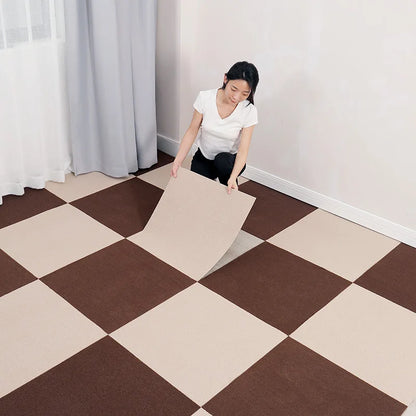 Self-Adhesive Carpet Tiles – Anti-Slip Splicing Floor Mat 30x30cm