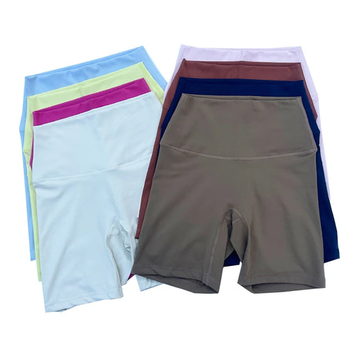 Women's High Waist Tummy Control Seamless Biker Shorts