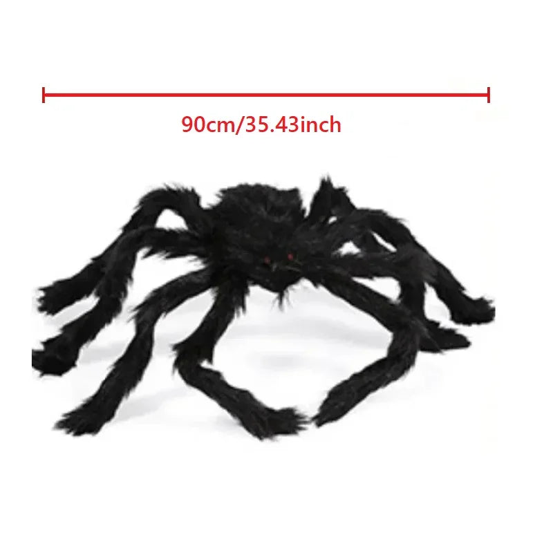 Giant Halloween Spider Decoration – Indoor & Outdoor Prop