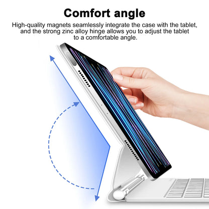 Magic Keyboard Case for iPad Pro 11 / 12.9 / 13, Air 4 5 6, 10th Gen – Wireless Bluetooth Cover