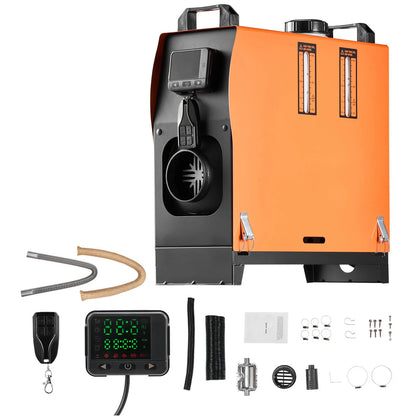 Diesel Air Parking Heater 8KW with LCD Panel & Remote Control – Truck Boat Trailer