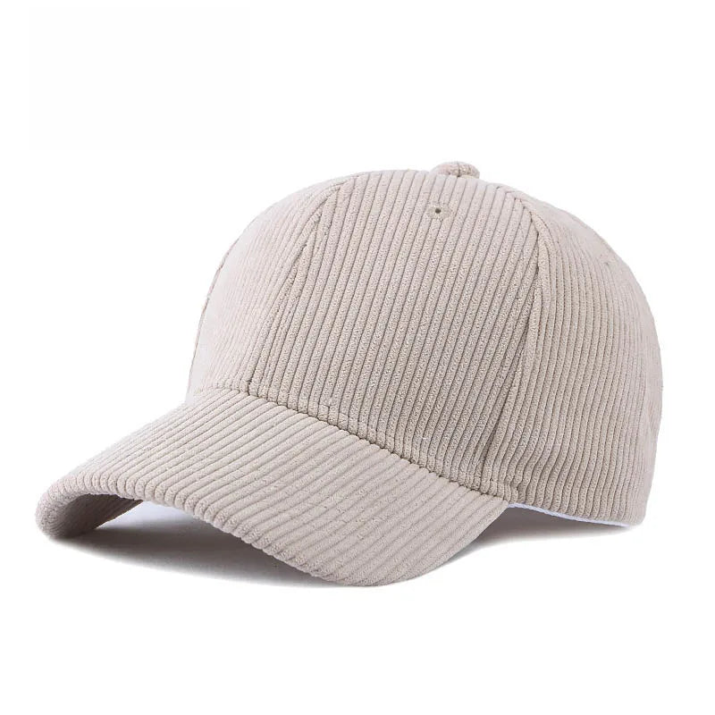 Solid Color Baseball Cap – Unisex Retro Adjustable Hat
