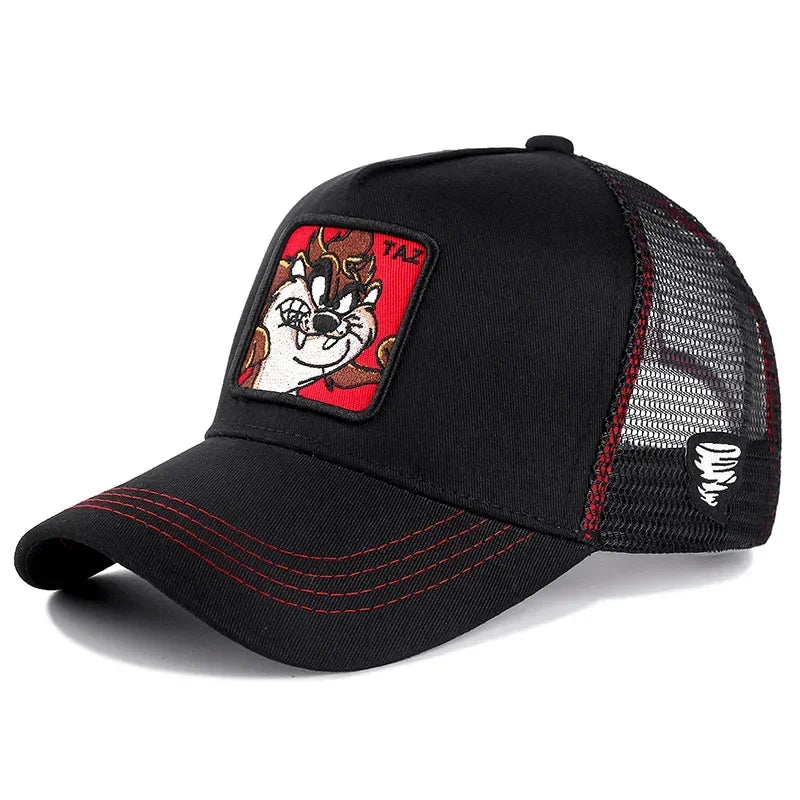 Cartoon Anime Trucker Cap – Unisex Adjustable Baseball Hat