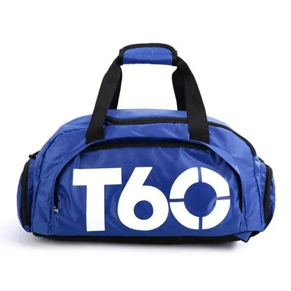 T60 Waterproof Gym Bag – Sports Duffel for Men & Women