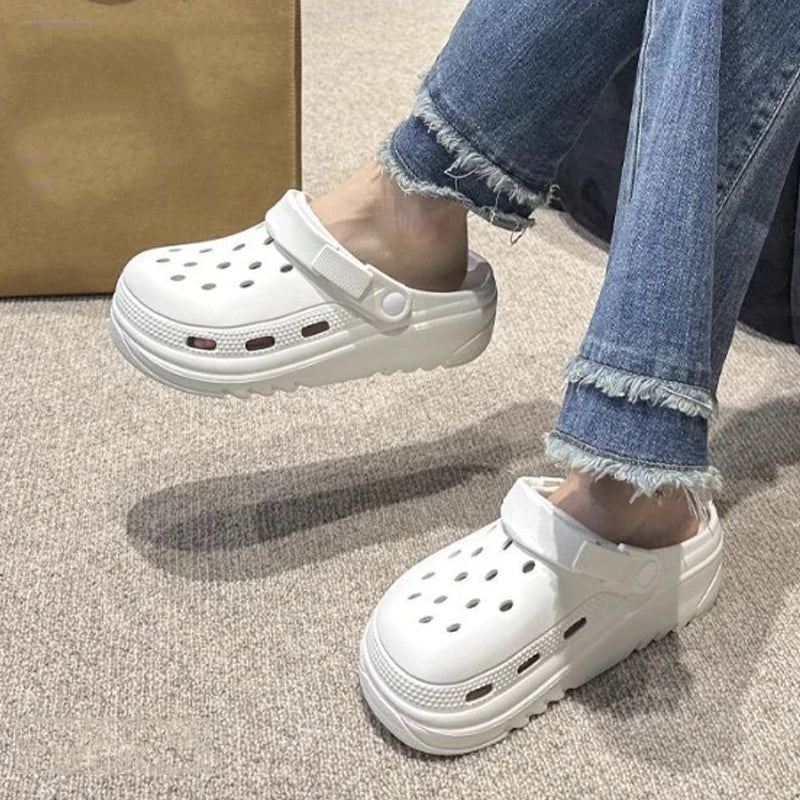Unisex Closed Toe Non Slip Garden Clog Sandals