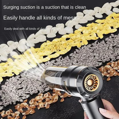 Cordless Handheld Car Vacuum Cleaner with Brushless Motor & HEPA Filter