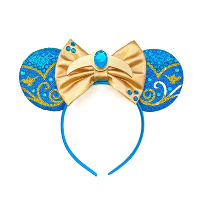 Mouse Ears Headband with Sequins & Bow – Kids & Adults