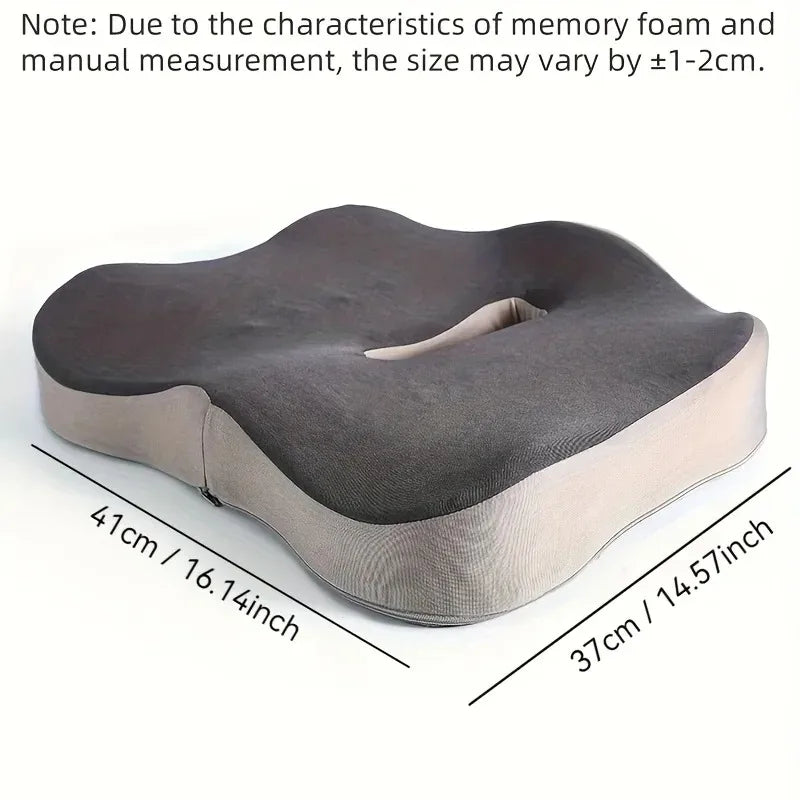 Memory Foam Seat Cushion for Office Chair & Car